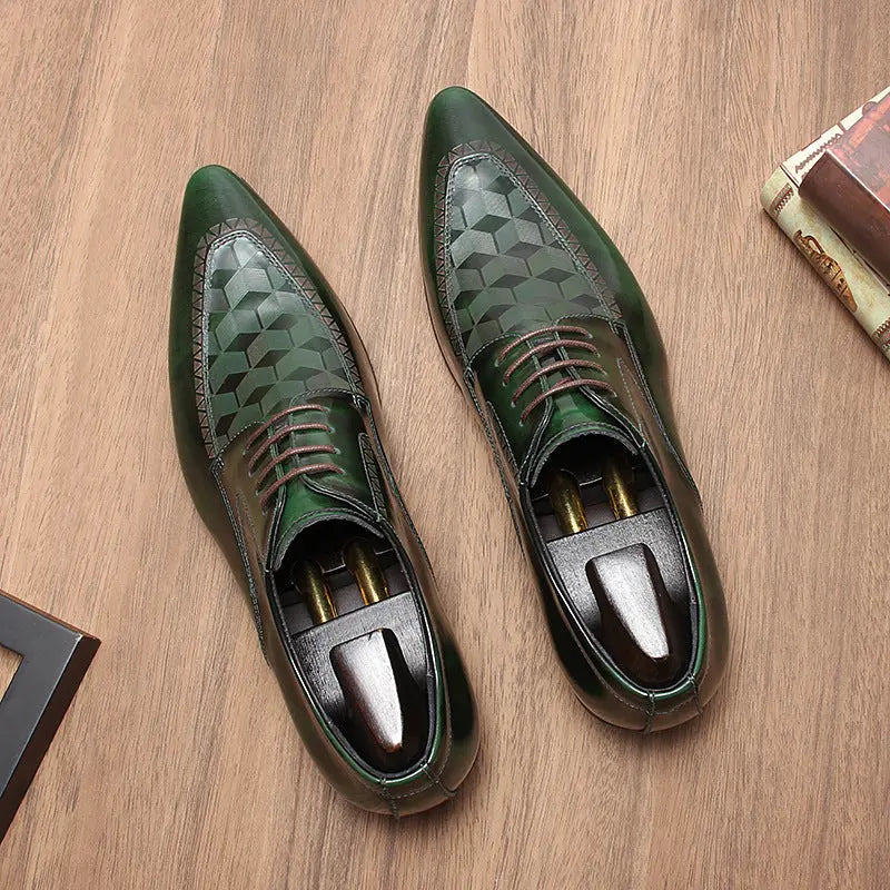 green dress shoes mens sheisinshoes