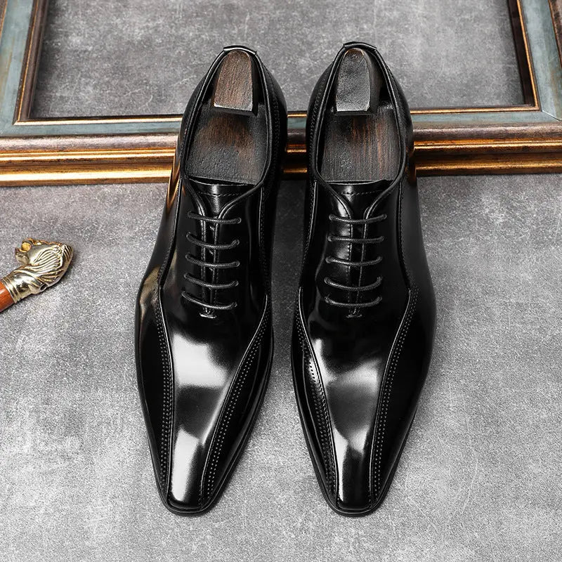 men brown dress shoes sheisinshoes