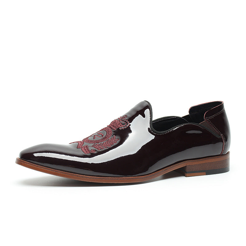 slip on black dress shoes mens sheisinshoes