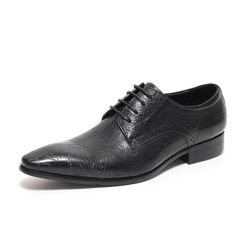 genuine leather men's dress shoes sheisinshoes