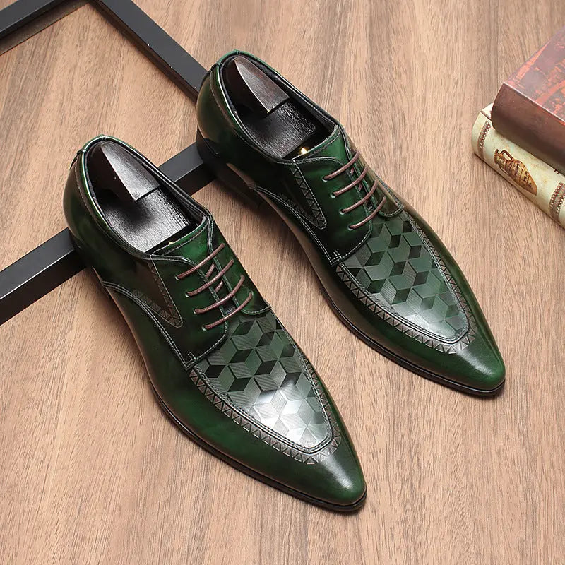 green dress shoes mens sheisinshoes