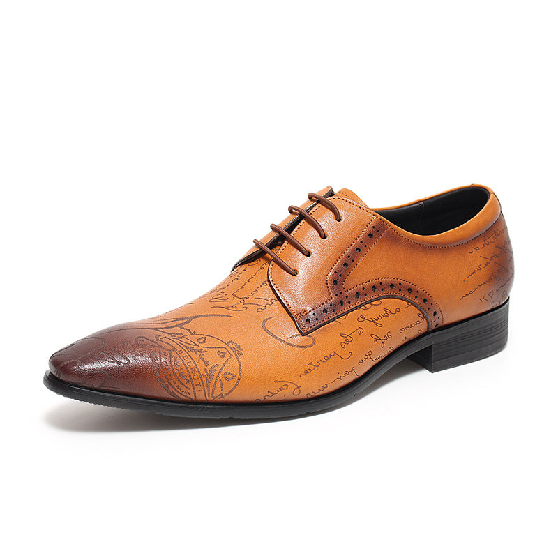 genuine leather men's dress shoes sheisinshoes
