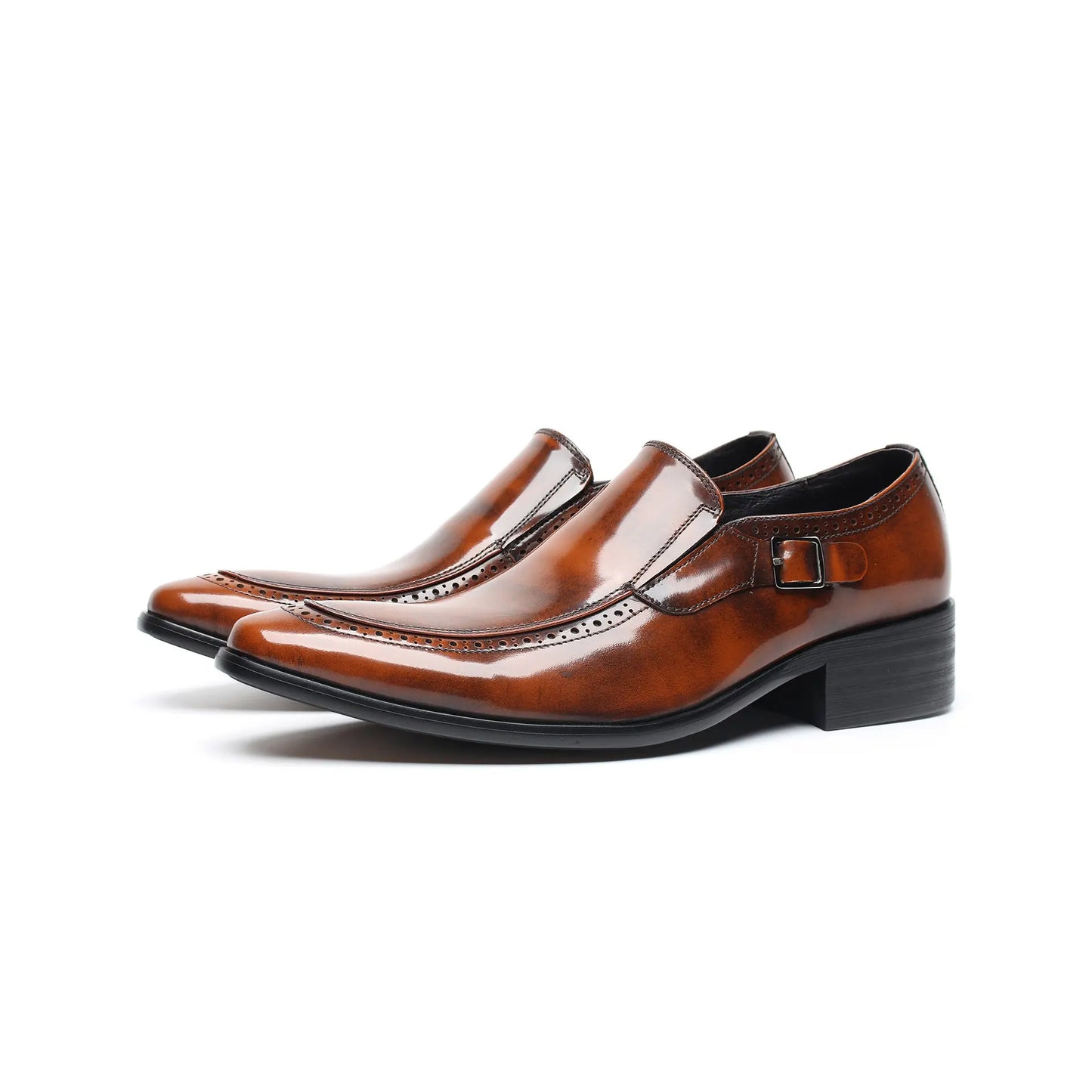 black slip-on dress shoes mens sheisinshoes