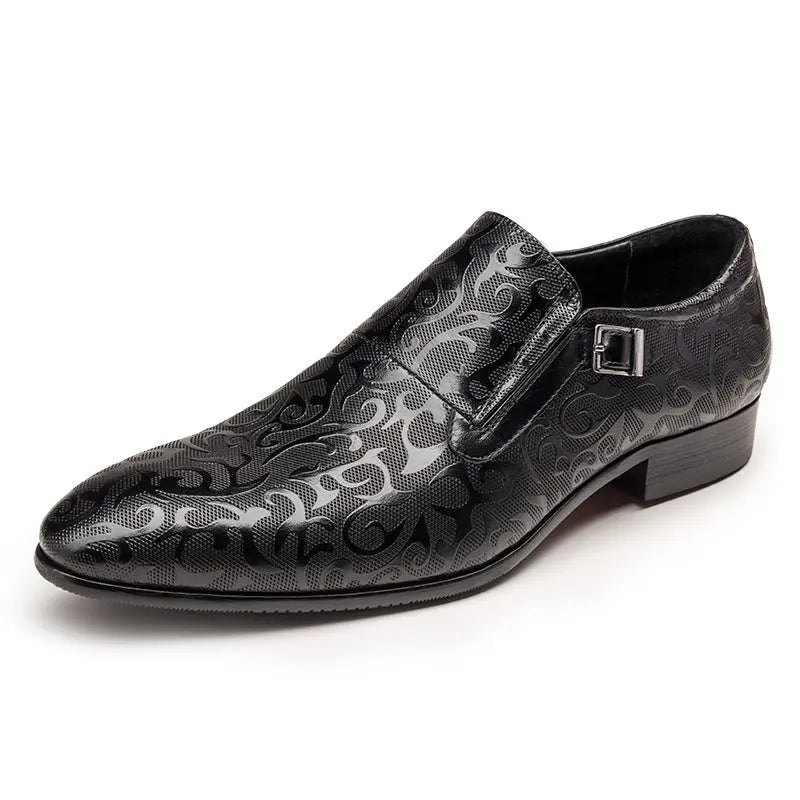 mens leather slip on dress shoes sheisinshoes