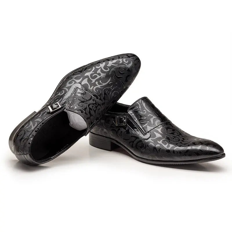 mens leather slip on dress shoes sheisinshoes