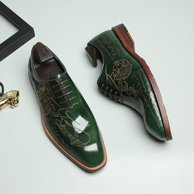 emerald green dress shoes men sheisinshoes