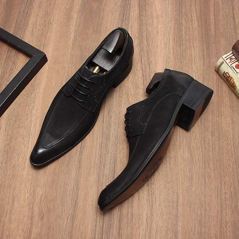 mens black dress shoes comfortable sheisinshoes