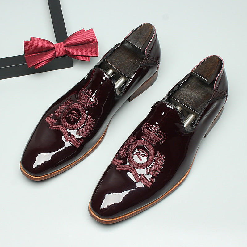 slip on black dress shoes mens sheisinshoes
