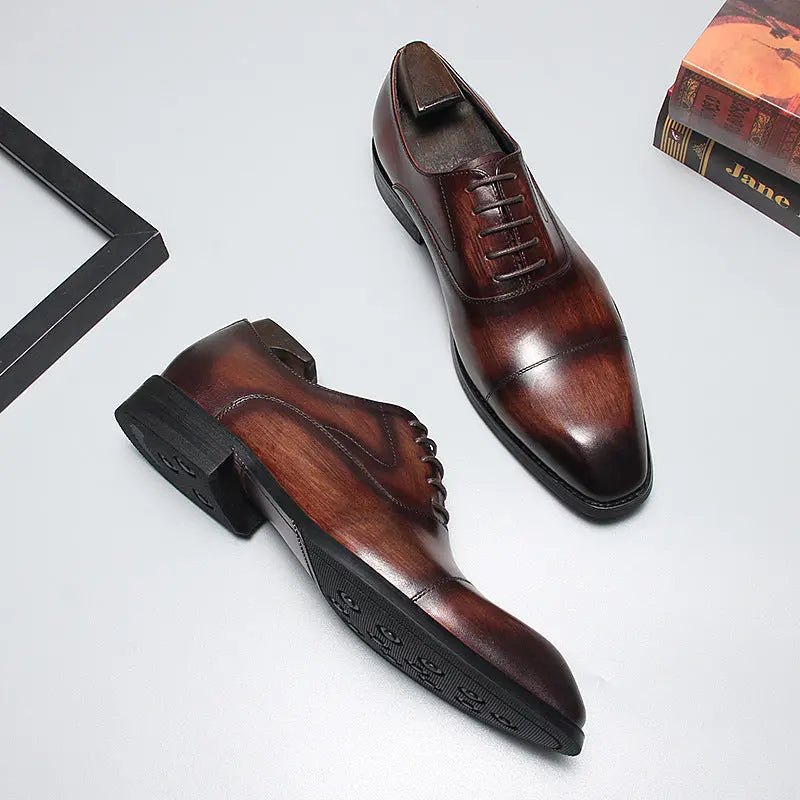 mens brown lace up dress shoes sheisinshoes