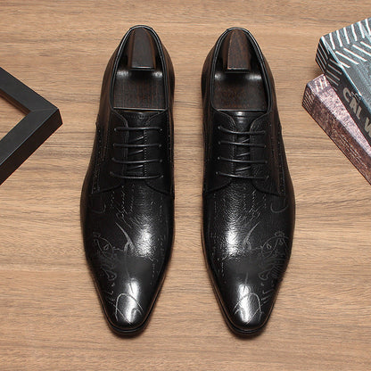 genuine leather men's dress shoes sheisinshoes