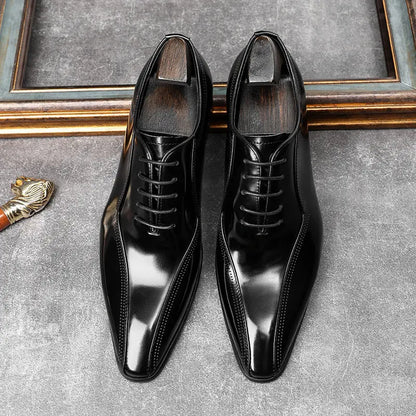 men brown dress shoes sheisinshoes