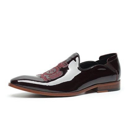 slip on black dress shoes mens sheisinshoes