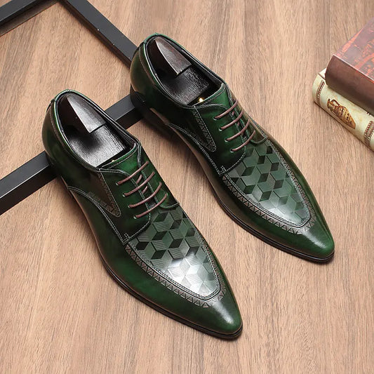 green dress shoes mens sheisinshoes