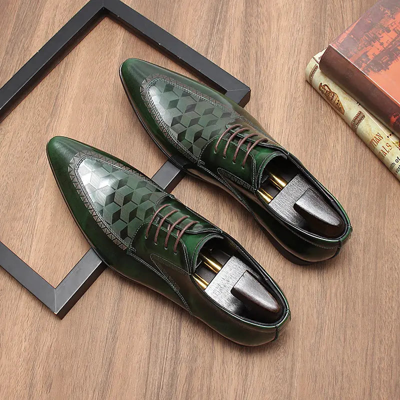 green dress shoes mens sheisinshoes