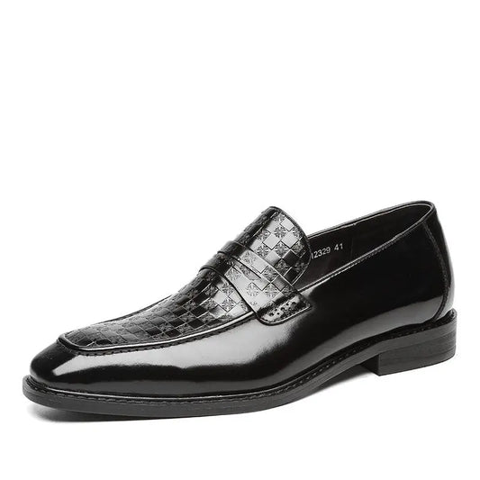 men's slip on dress shoes loafers sheisinshoes