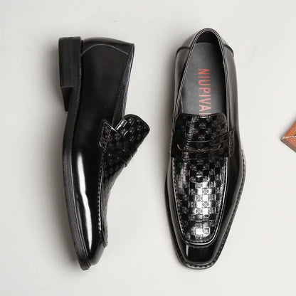 men's slip on dress shoes loafers sheisinshoes
