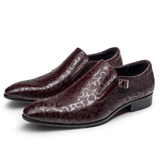 mens leather slip on dress shoes sheisinshoes